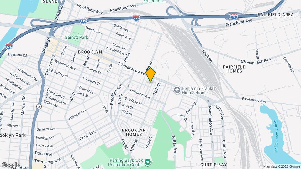 3616 St Victor St Map and Location Details