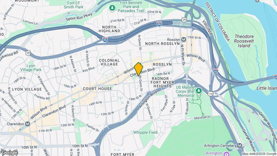 1662 N Quinn St Map and Location Details