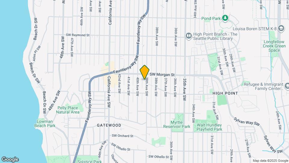 6525 39th Ave SW Map and Location Details