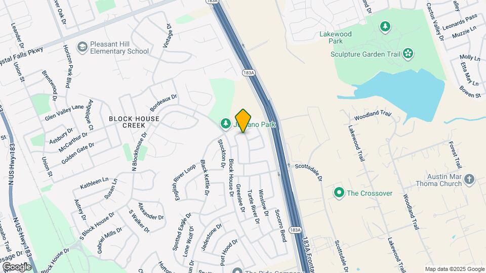 3007 Rainy River Dr Map and Location Details