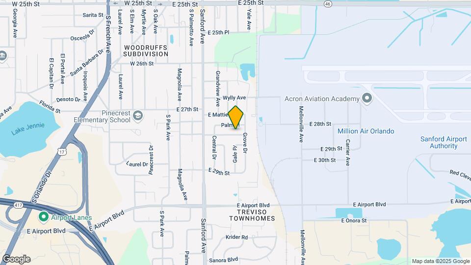 218 Woodmere Blvd Map and Location Details