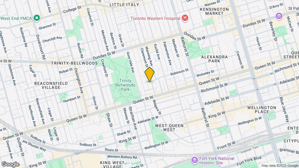 34 Claremont St Map and Location Details