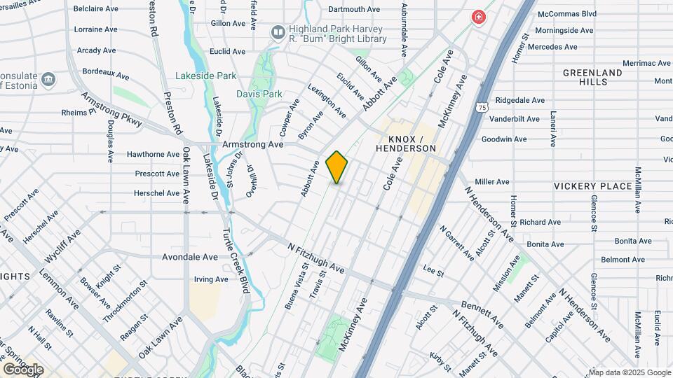4403 Buena Vista St Map and Location Details