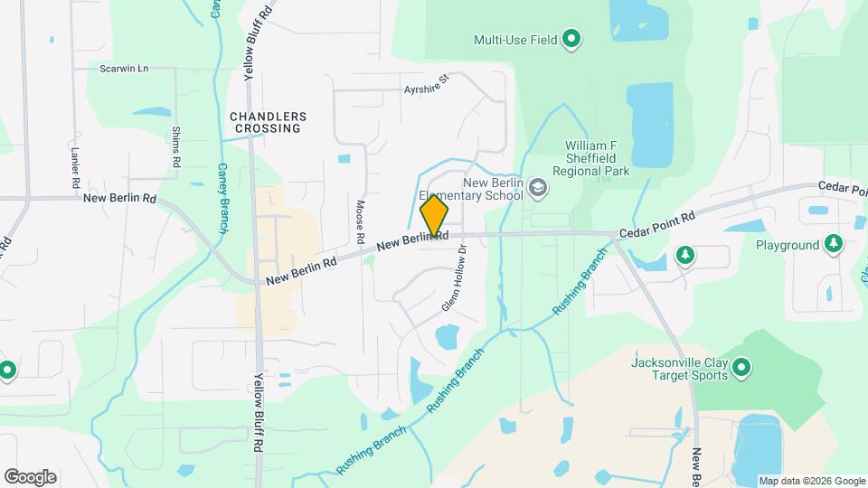 3411 Glenn Hollow Ct Map and Location Details