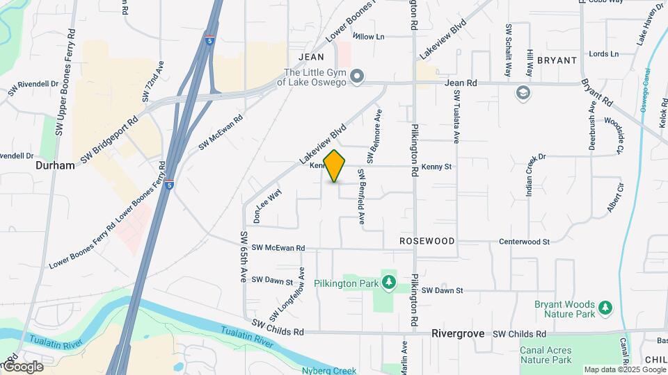 6010 SW Fernbrook Cir Map and Location Details