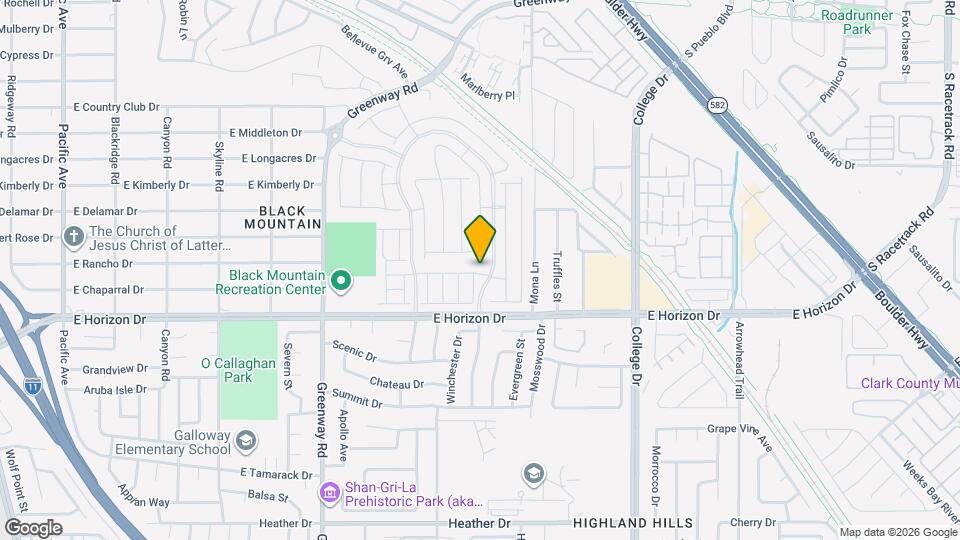 302 Walsh Peak Ave Map and Location Details