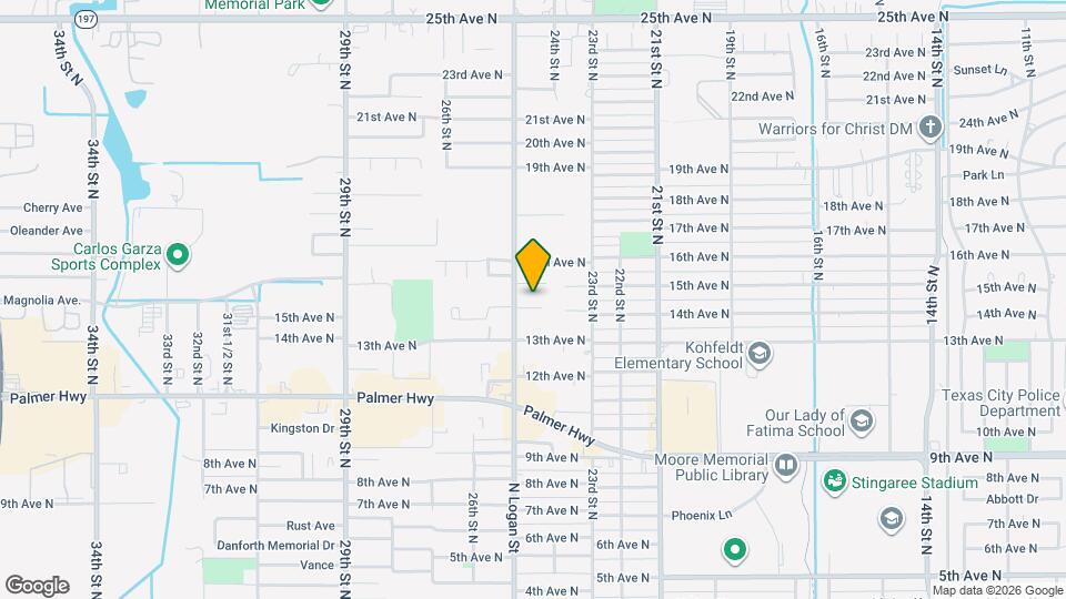 2418 14th Ave N Map and Location Details