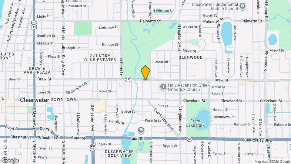 1365 Drew St Map and Location Details