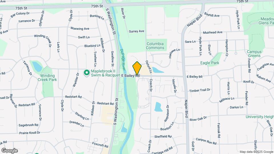 228 E Bailey Rd Map and Location Details