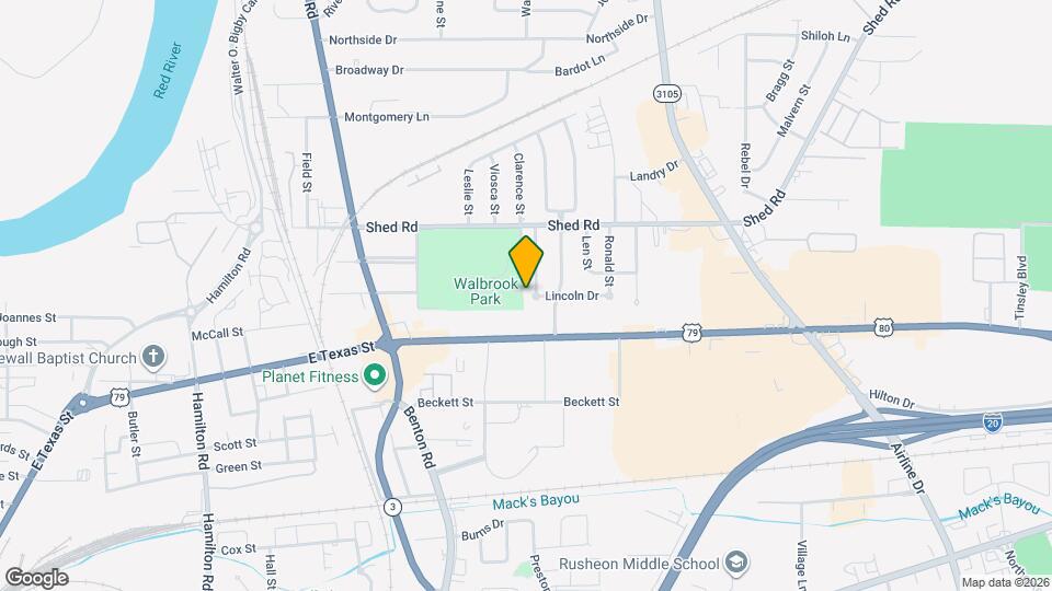 1005 Clarence St Map and Location Details