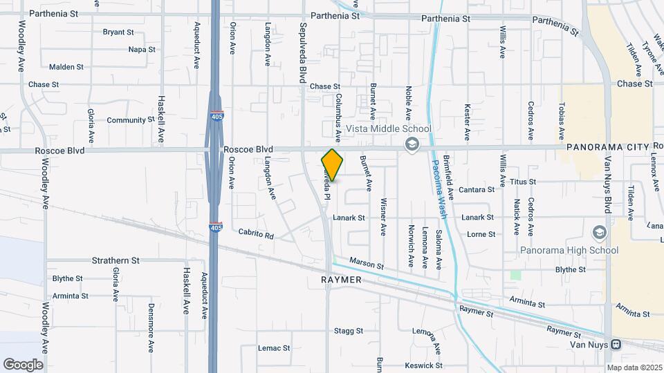 8150 Sepulveda Pl Map and Location Details