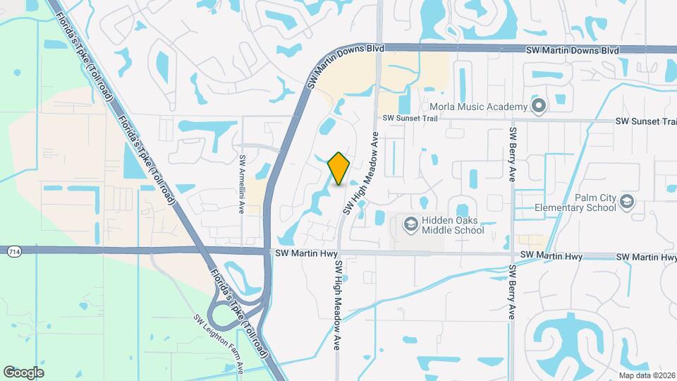 3513 SW Sunset Trace Cir Mapa y Detalles de la Ubicación