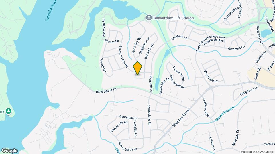 6622 Latherton Ln Map and Location Details