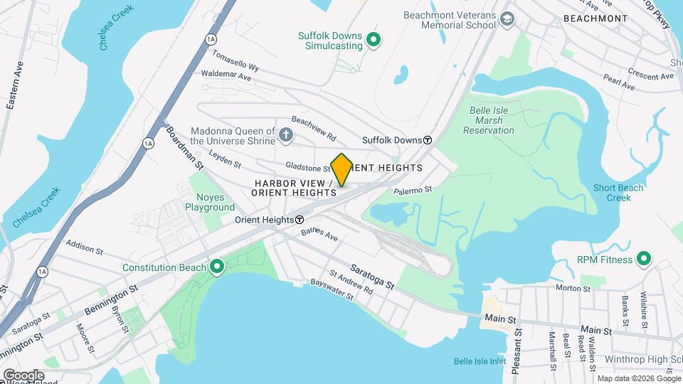 1114 Bennington St Map and Location Details