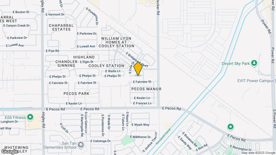 3857 E Phelps St Mapa y Detalles de la Ubicación