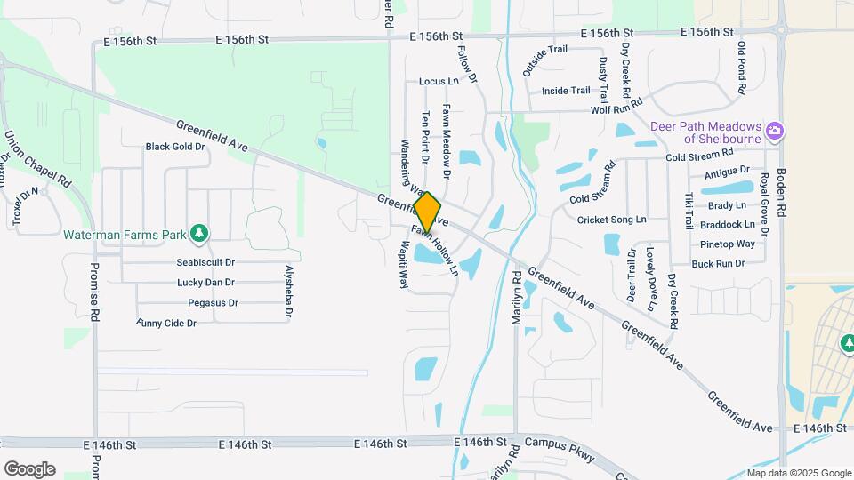 15055 Fawn Hollow Ln Map and Location Details