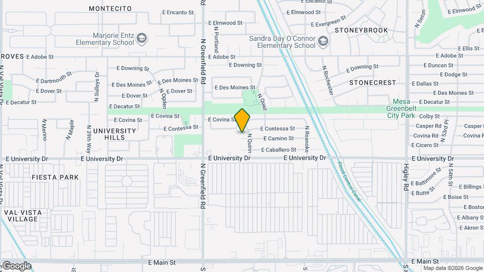 4530 E Camino Cir Map and Location Details