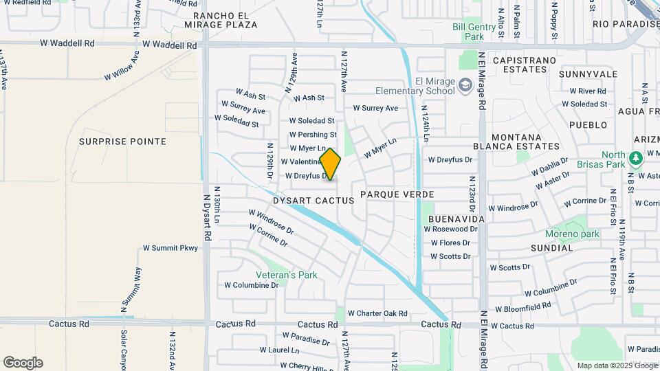 12734 W Sweetwater Ave Map and Location Details