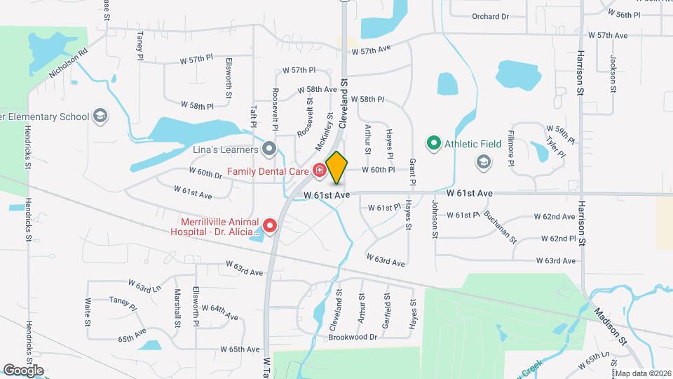 6092 Cleveland St Map and Location Details