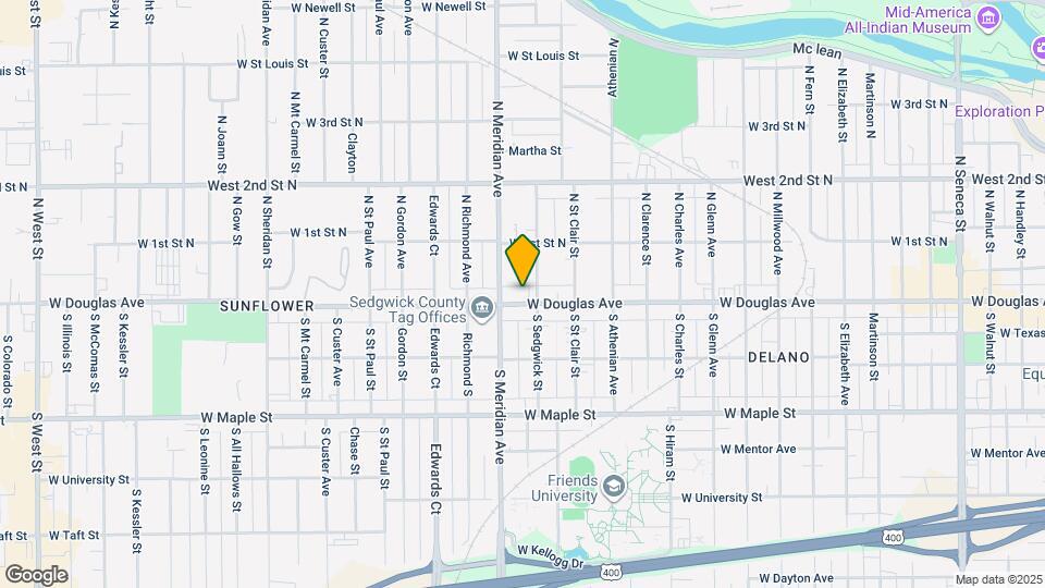 2410 W Douglas Ave Map and Location Details