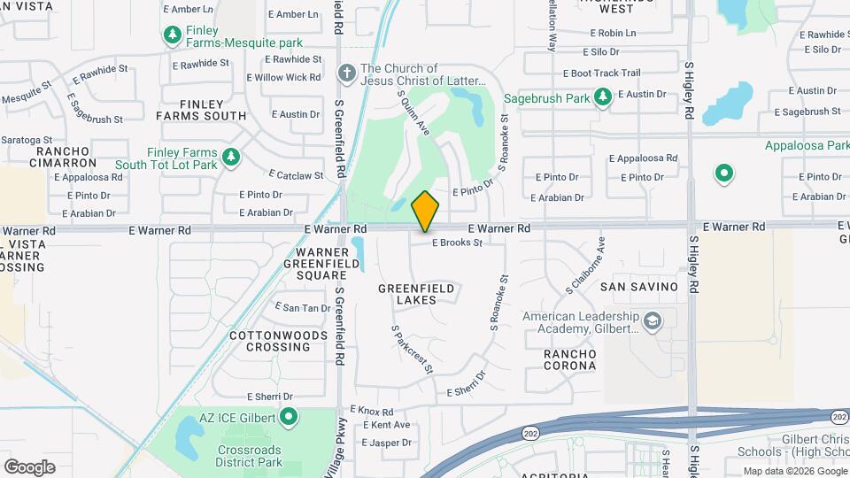 2592 E Brooks St Map and Location Details
