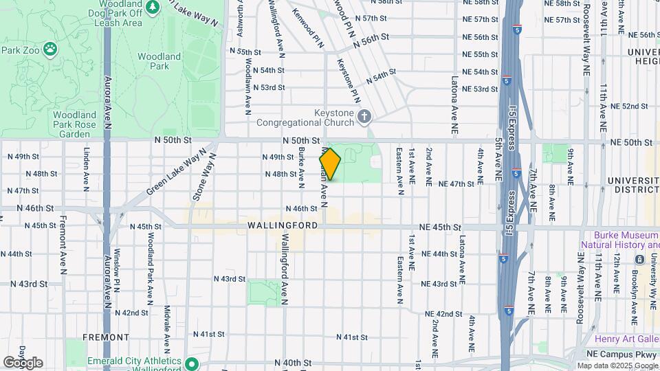 4612 Meridian Ave N Map and Location Details