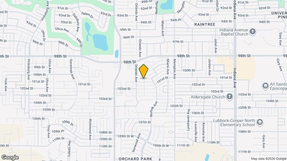 4101 101st St Map and Location Details