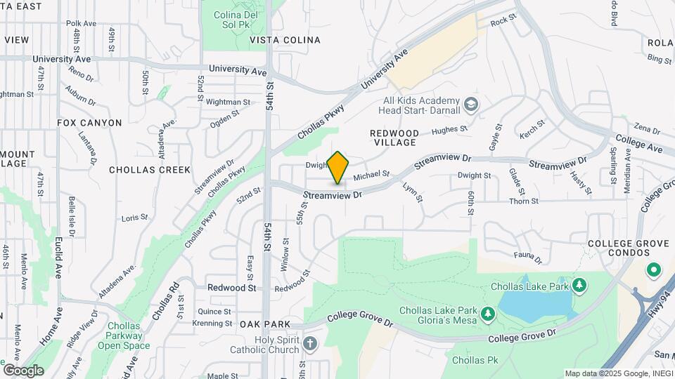 5566 Streamview Dr Map and Location Details