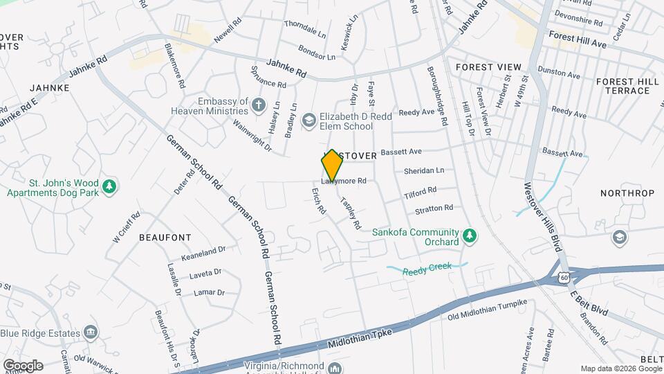 5601 Larrymore Rd Map and Location Details