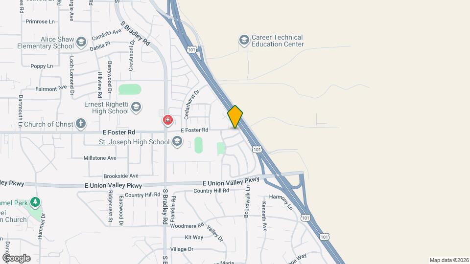 1371 Blossom Dr Map and Location Details