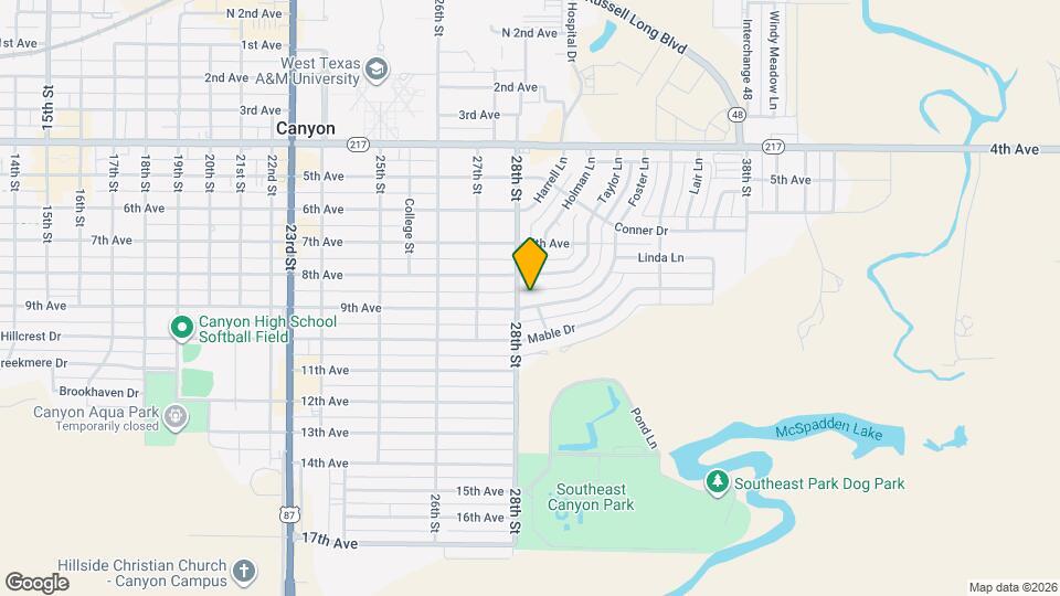 732 Foster Ln Map and Location Details