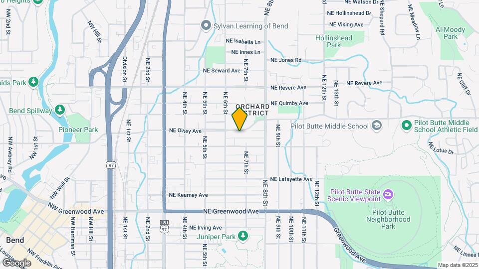 657 NE Olney Ave Mapa y Detalles de la Ubicación