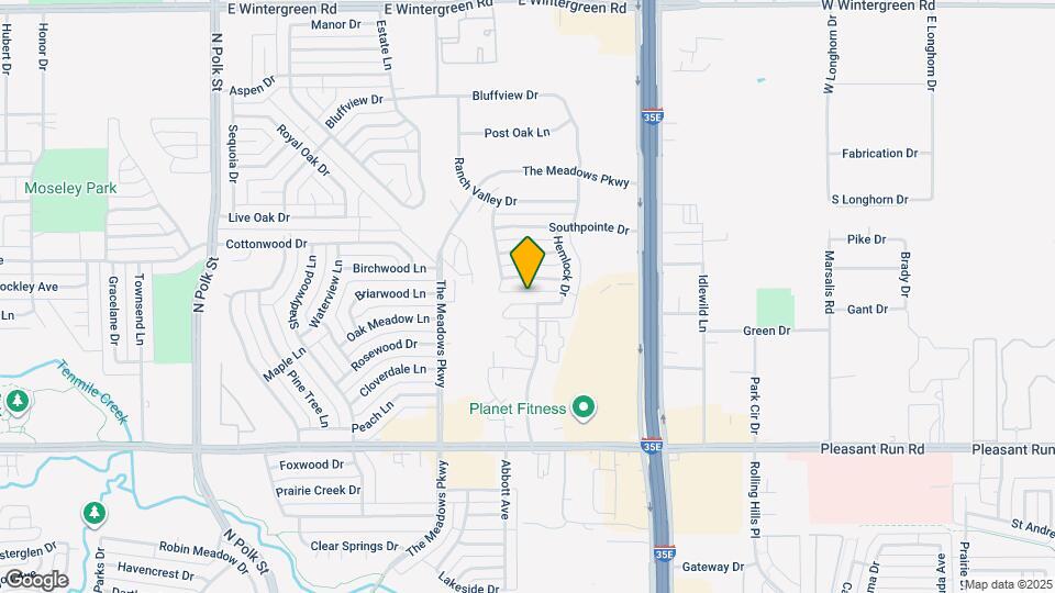 1115 Hemlock Ct Map and Location Details