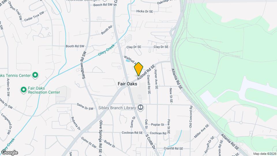 1354 Austell Rd SE Map and Location Details