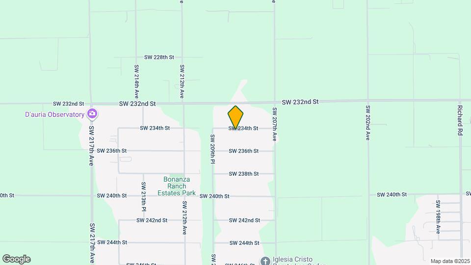 20880 SW 234th St Map and Location Details