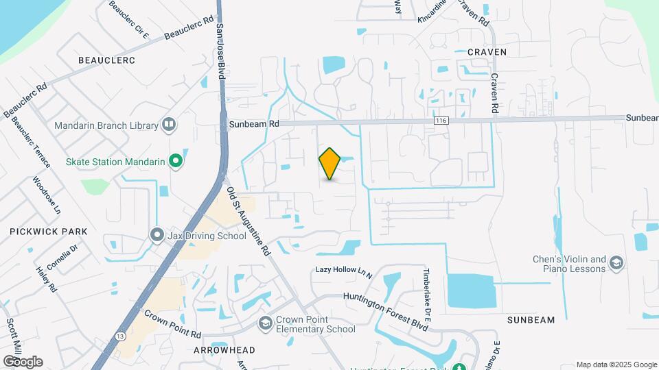 4112 Hollister Pl Map and Location Details