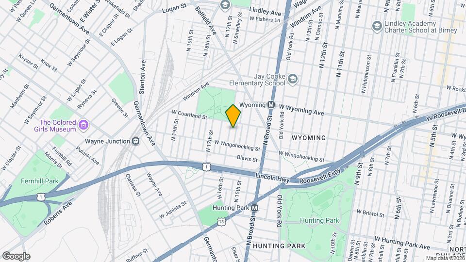 4541 N 16th St Map and Location Details