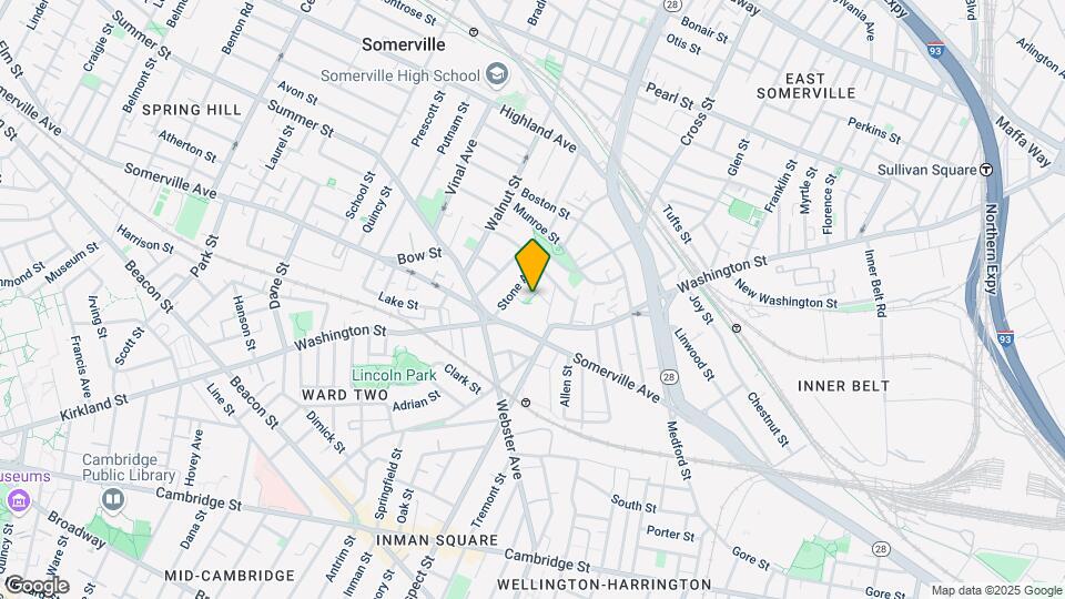 14 Homer Sq, Unit 1T Map and Location Details