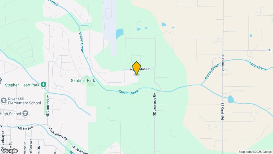 1256 NE Moore Ave, Unit 1256 Map and Location Details