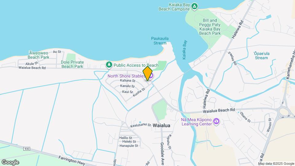 67-207 Kukea Circle Unit Mapa y Detalles de la Ubicación