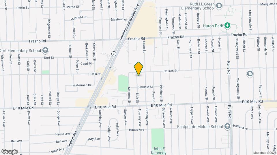 25364 Blair St Map and Location Details