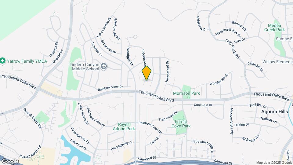 5728 Ridgebrook Dr Map and Location Details