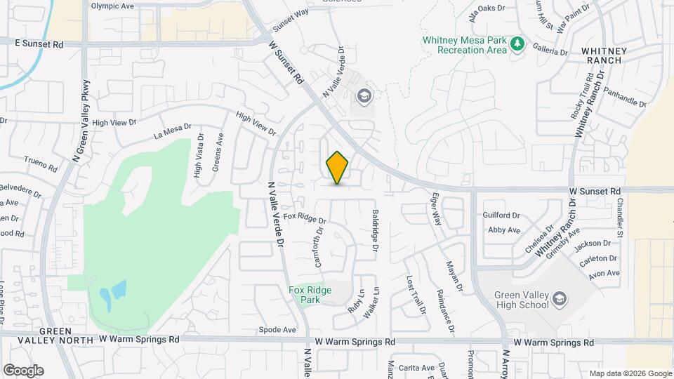 1833 Plum Ct Map and Location Details