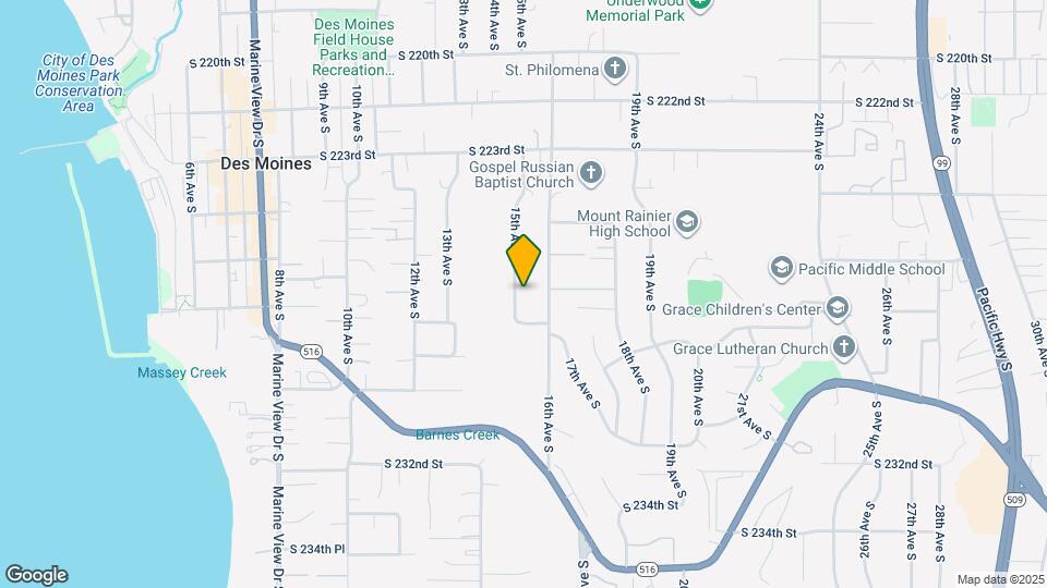 22644 15th Ave S Map and Location Details