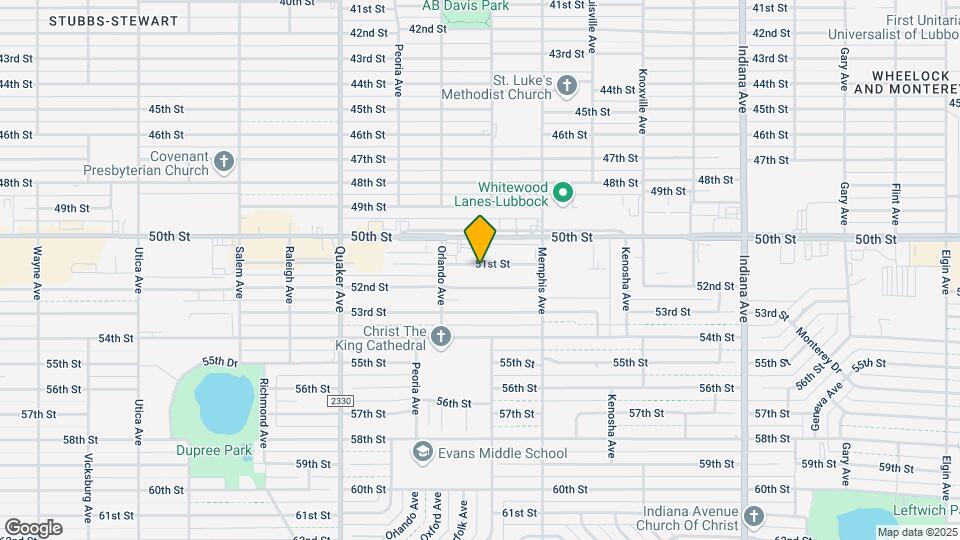 3823 51st St, Unit B Mapa y Detalles de la Ubicación