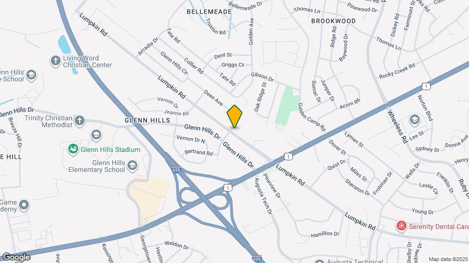 3008 Claudia Dr Map and Location Details