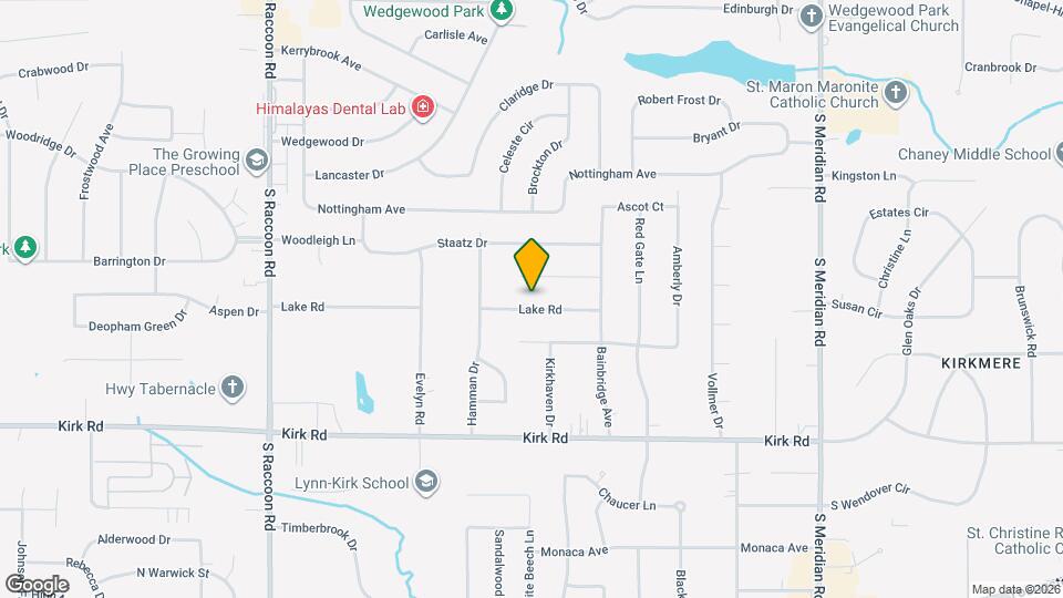 3962 Lake Rd Map and Location Details