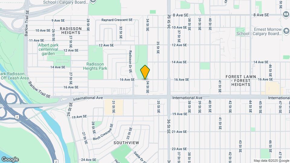 1703 34 St SE Map and Location Details