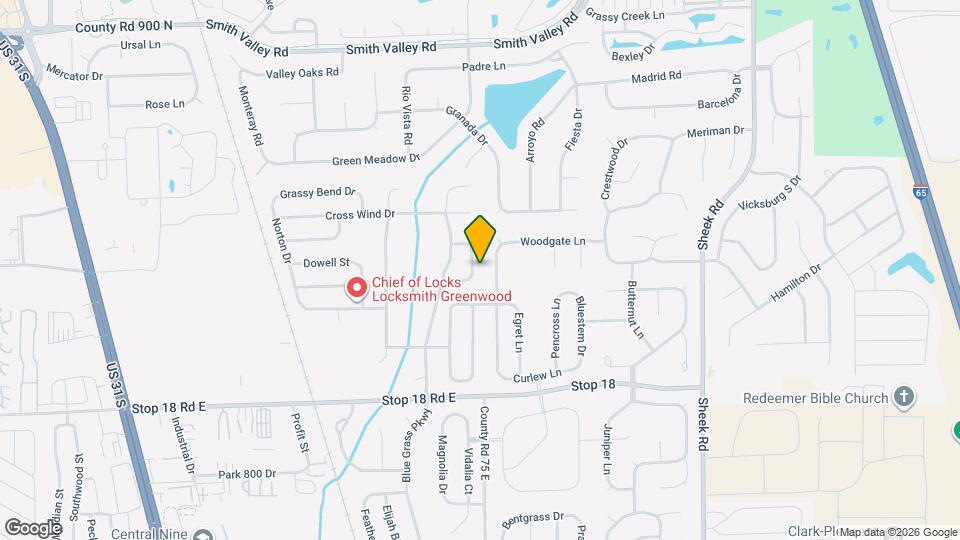 1339 Blue Heron Ln Map and Location Details