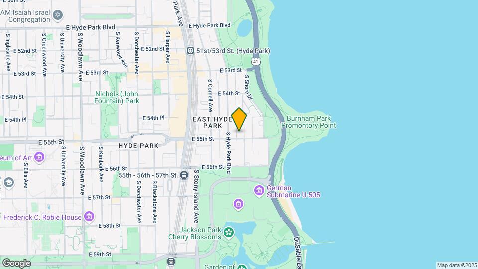 5488-5492 S Everett Ave Map and Location Details